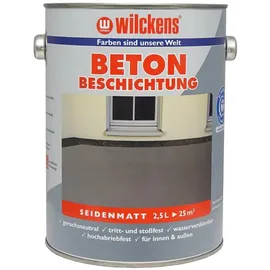 Wilckens Betonbeschichtung RAL7001 Silbergrau 2,5 l