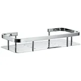 Duschablage Aus Edelstahl - Eckregal Für Badewanne Und Bad Zur Wandmontage (1 Ebene, Edelstahl)