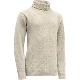 Devold of Norway Nansen Wool High Neck Pullover Grau Melange L