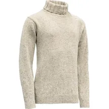 Devold of Norway Nansen Wool High Neck Pullover Grau Melange L