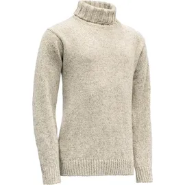 Devold of Norway Nansen Wool High Neck Pullover Grau Melange L