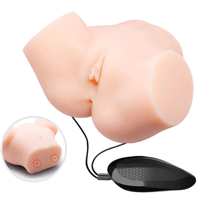CRAZY BULL - REALISTISCHER VAGINA- UND ANUS-VIBRATOR SAMANTHA