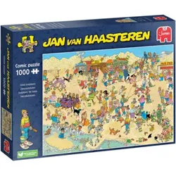 JUMBO SPIELE 20071 Puzzle 1000 Teile Jan van Haasteren - Sandskulpturen