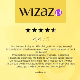 Eveline Cosmetics Extension Volume Mascara - Volumizing & Curling 4D False Definition für dramatische Augen, 10 ml