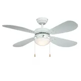Aire Ryder Classic 107 cm Deckenventilator weiß mit Licht