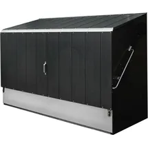 Tepro Fahrradbox anthrazit abschließbar BxTxH: 196x89x133 cm