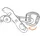 Petzl HMS-Karabiner Grau/Schwarz