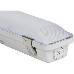 DOTLUX LED-Feuchtraumleuchte MISTRALsensor IP66 1540mm 39W Powerselect 4000K gefrostet mit Radarsensor