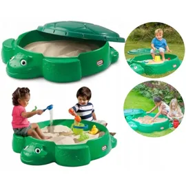 LITTLE TIKES Kunststoffsandkasten Schildkröte grün
