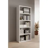 Stella Trading Regal 80 x 201 x 38 cm Weiß