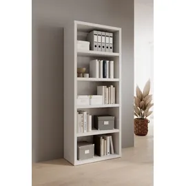 Stella Trading Regal 80 x 201 x 38 cm Weiß