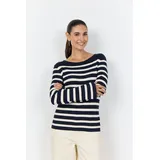 Soyaconcept Strickpullover Modell 'DOLLIE' Blau XL