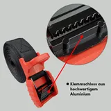 Baumarktplus Spanngurt Zurrgurt Klemmschloss mit Gummischutzkappe1 tlg 4 m x 2,5 cm 500 kg