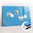 Tulup Magnettafel 90 x 60 cm Blau