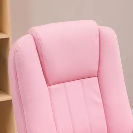 Vinsetto Chefsessel Kunstleder Rosa