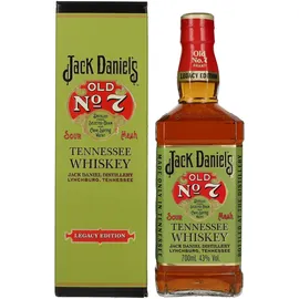 Jack Daniel's Old No.7 Tennesse 43% Vol. 0,7 l Geschenkbox