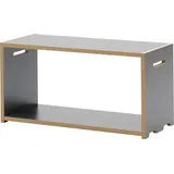 Tojo Hochstapler Regalsystem 76 x 32 x 38,5 cm Grau