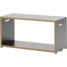 Tojo Hochstapler Regalsystem 76 x 32 x 38,5 cm Grau