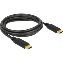 DeLock USB-C 2,0 m Schwarz