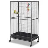 Montana Cages | Sittichkäfig, Käfig, Voliere, Vogelkäfig Kansas III - Antik in XXL für alle kleinen Freunde