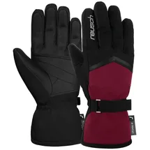 Reusch Moni R-TEX® XT black / beet red, 8,5