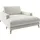 INOSIGN Chaiselongue »Downtown Loungemöbel zum Relaxen, B/T/H: 132/170/84 cm«, auch in Bouclé, Cord und Easy care - leicht mir Wasser zu reinigen grau