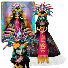 Mattel Monster High Skullector Skelita Calaveras Día de Muertos 32 cm
