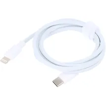 AccuCell USB-C zu Lightning 1 m Weiß