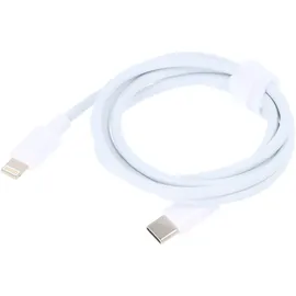 AccuCell USB-C zu Lightning 1 m Weiß
