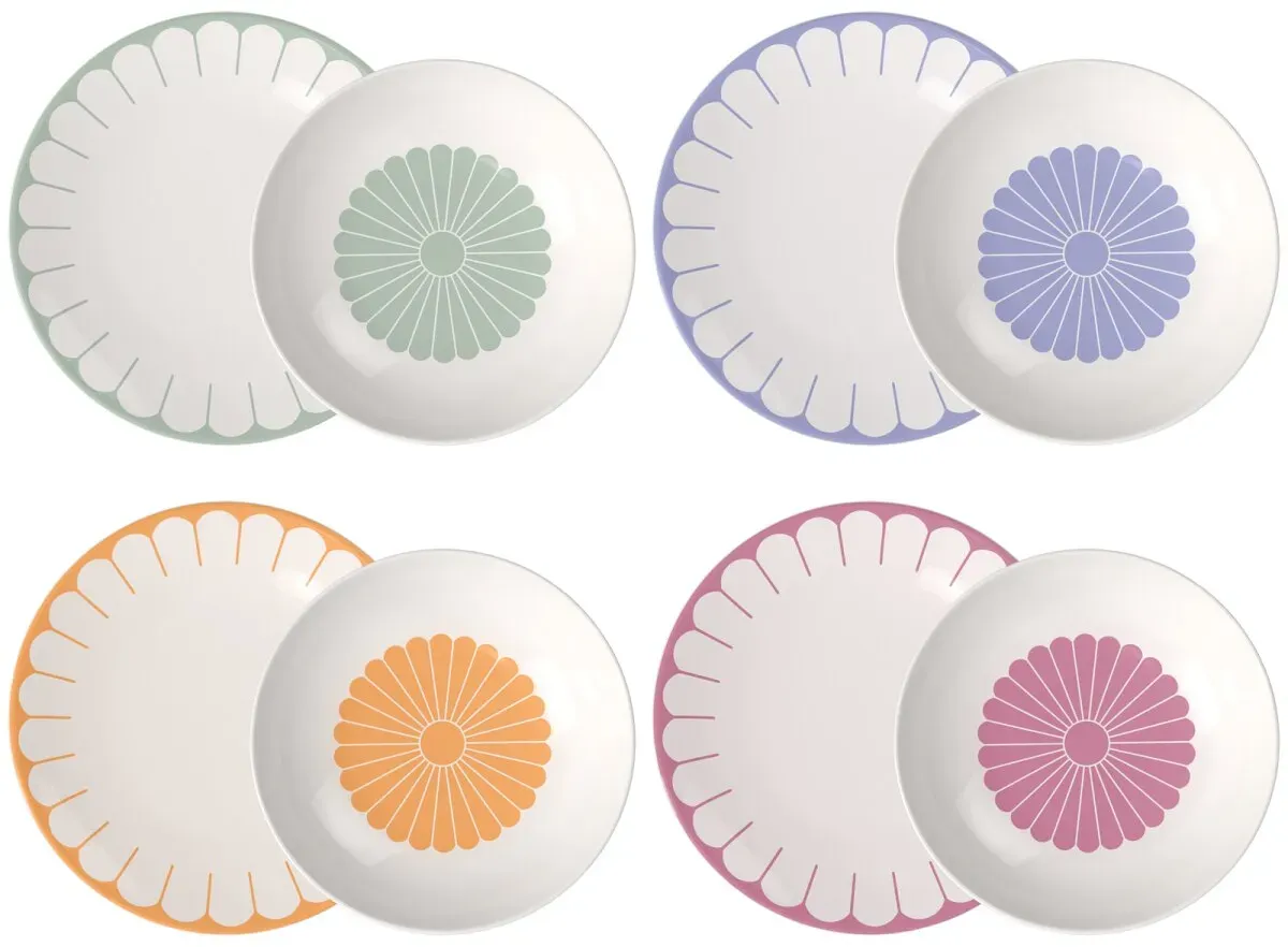 Villeroy & Boch Fleur Couleur Tafelservice 12-teilig - Variante - DS