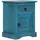 vidaXL Nachtschrank Yaremka 40 x 30 x 50 cm Blau