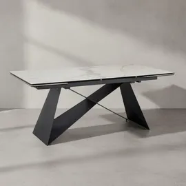 KADIMA DESIGN Esszimmertisch 180 - 260 cm weiß