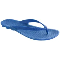 Boombuz Damen Zehentrenner Lolla Naked 100% Nature biologisch abbaubare Zehentrenner biodigradable,Blau (Jeans/Jeans),39 EU - 39 EU