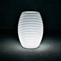 Design Beleuchteter Blumentopf Top Pot Indoor – Outdoor Serralunga