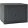 vidaXL Safe Box Mit Schloss Dunkelgrau / keine Sicherheitsstufe