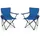 BigDean Campingstuhl Blau 2 St.