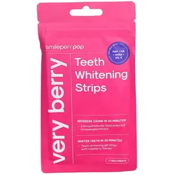 Smilepen® Pop Teeth Whitening Strips Very Berry