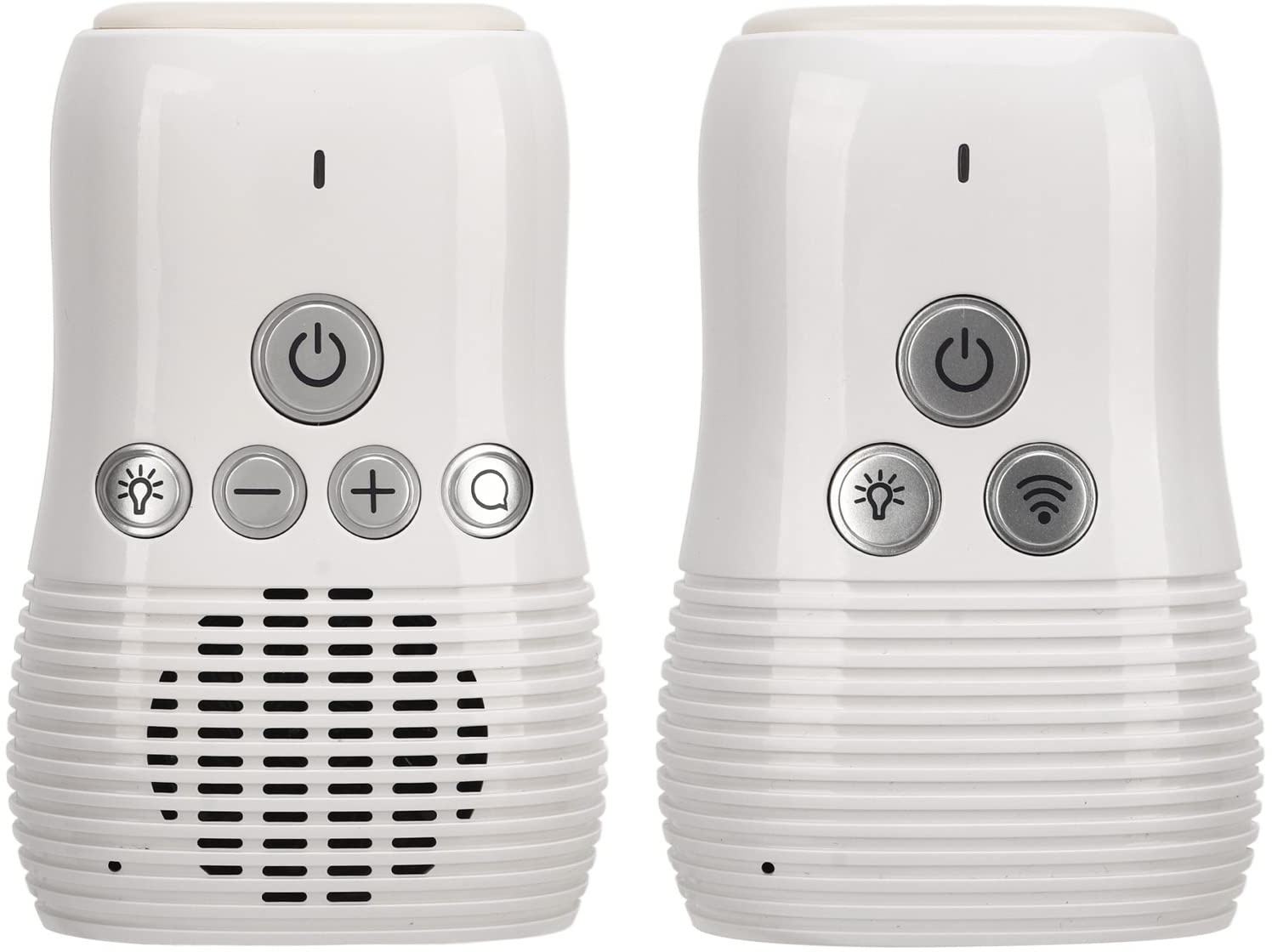 Audio Babyphone, 2,4 GHz Wireless Audio Babyphone, Zwei-Wege-Gegensprechanlage Baby Care mit Nachtlicht 100-240V(EU Plug)