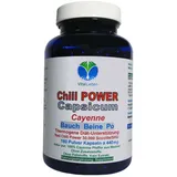 Vitalleben Red Chili Fat-BURNER CAPSAICIN 180 Kapseln BAUCH BEINE PO "Fettbrenner" POWER-Diät Unterstützung & (Fett) Stoffwechsel. OHNE Zusatzstoffe.