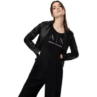Giorgio Armani Armani Exchange 8nyb13_ynvlz Lederjacke - Black -
