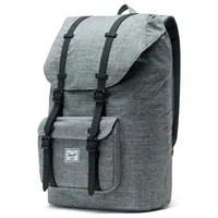Herschel Little America 25 l raven crosshatch/black rubber