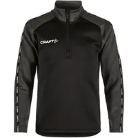 Craft SQUAD 2.0 1/2-Zip Trainings-Top Kinder 999985 - black/granite