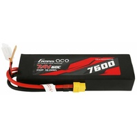 Gens ace &Tattu Gens Ace 7600mAh 7.4V 60C 2S2P XT60 Material Case Battery