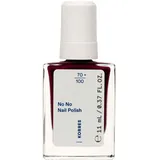 Korres No No Nail Polish 59 Burgundy Red Überlack 11 ml