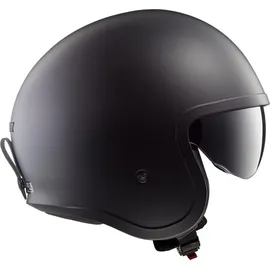LS2 Spitfire II Solid Matt-Schwarz M