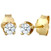 Elli DIAMONDS Klassisch Elegant Diamant (0.22 ct.) 585 Gelbgold OneSize Damen