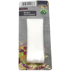 Crelando Bügel-Saumband 30 mm x 3 m mit Trägerpapier