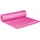Relaxdays 2 x Yogamatte, 1 cm dick, für Pilates, Fitness, gelenkschonend, mit Tragegurt, Gymnastikmatte 60 x 180 cm, pink