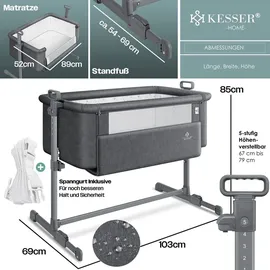 Kesser Hubi 3 in 1 dunkelgrau