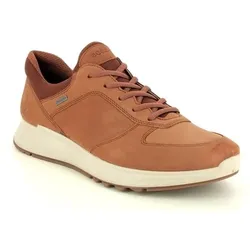 ECCO Sneaker Exostride M Low GTX (wasserdicht, atmungsaktiv) tanbraun Herren